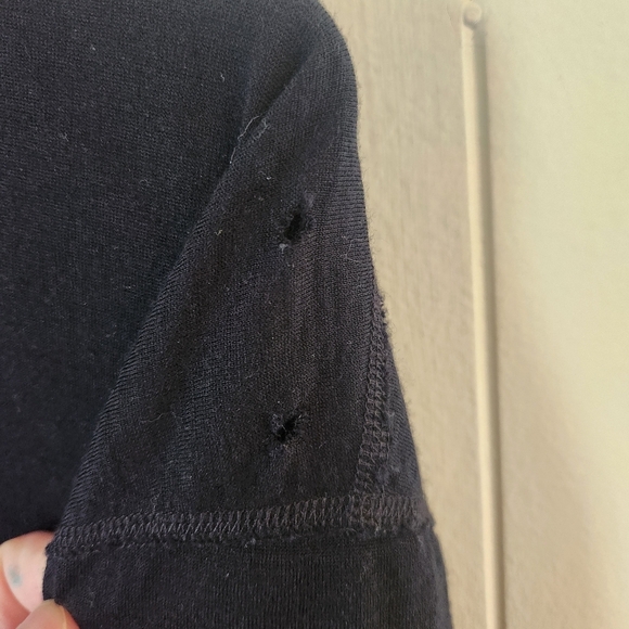 SmartWool Mens Black Merino Wool Baselayer Size XL Flaws - Picture 11 of 15